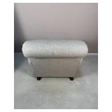 Contemporary Grey Flexsteel Rolled Armchair