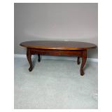 Traditional Queen Anne Cocktail Table