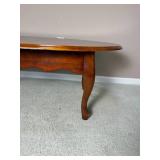 Traditional Queen Anne Cocktail Table