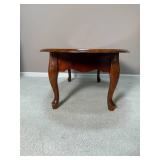 Traditional Queen Anne Cocktail Table