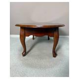 Traditional Queen Anne Cocktail Table