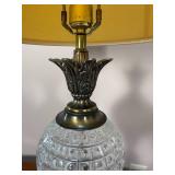 Hollywood Regency Globe Table Lamp