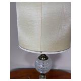 Hollywood Regency Globe Table Lamp