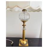 Brass Collom Hollywood Regency Table Lamp