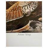 Leavin Shelter & Autumn Wings  Les Kouda & Stephen Hamrick Unframed Prints