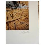 Leavin Shelter & Autumn Wings  Les Kouda & Stephen Hamrick Unframed Prints