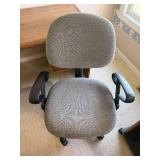 Retro Oak Office Workstation and Chair