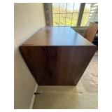 Retro Oak Office Workstation and Chair