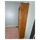 Contemporary Oak Bookcase