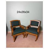 American Misson Card Table Chairs