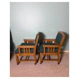American Misson Card Table Chairs