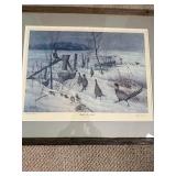 Heading for Shelter  Les Kouba Artist Proof