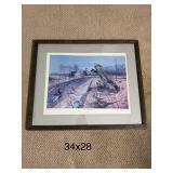 Leaving Shelter - Les Kouba Artist Proof