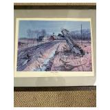 Leaving Shelter - Les Kouba Artist Proof