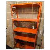Sturdy Orange Shop /Garage Storage Shelf