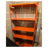 Sturdy Orange Shop /Garage Storage Shelf