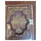 Amazing Antique 1890 Handcolored Illuminated Bible - Norwegian  - Paul Gustave Dore