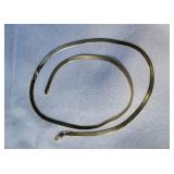 14K Yellow Gold 19 inch Necklace, 7 grams as