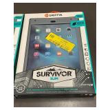 Griffin Survivor Slim Case for iPad Mini 4 with Built-in Kickstand