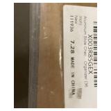 Aluminum Slide Check Organizer 36 Inch with Caps for Restaurants