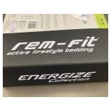 REM-Fit Energize Collection Twin XL Waterproof Fitted Sheet