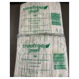 Set of 1000 TreeFree Green Jumbo Bamboo Paper Straws