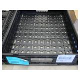 2 Folding Plastic Trays 24x19x 4.75...