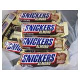 12- 1.76 oz  Almond Snickers...