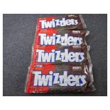 4- 12 oz Chocolate Twizzlers...