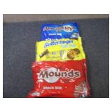 3 Bags Candy Bars...