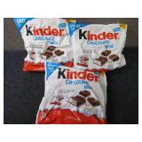 3- 12.7 oz Kinder Chocolate Minis...