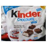 3- 12.7 oz Kinder Chocolate Minis...