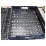 2 Folding Plastic Trays 24x19x 4.75...