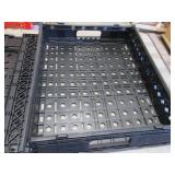 2 Folding Plastic Trays 24x19x 4.75...