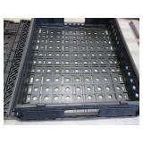 2 Folding Plastic Trays 24x19x 4.75...