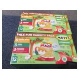 2- 12 pks Motts Applesauce Variety ...