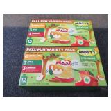 2- 12 pks Motts Applesauce Variety ...
