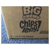 2- 17.5 oz Big Chewy Chips Ahoy...