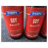 4- 10 oz Pamps Soy Sauce...