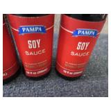 4- 10 oz Pamps Soy Sauce...