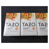 3- 20 ct Tazo Wild Sweet Orange Tea...