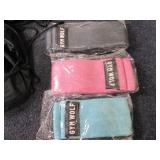 3- 3 pc GymWolf Resistance Bands wi...