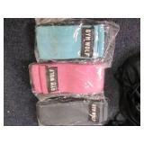 3- 3 pc GymWolf Resistance Bands wi...