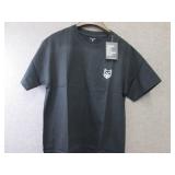 4 Medium Unisex Gym Wolf Black Tshi...