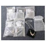 6 June Birthstone Charm Necklaces...