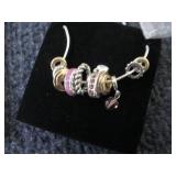 6 June Birthstone Charm Necklaces...