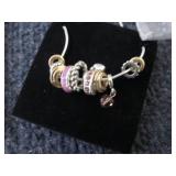 6 June Birthstone Charm Necklaces...