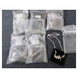 6 June Birthstone Charm Necklaces...