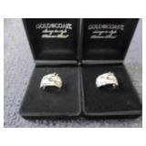 2 Gold Coast Size 9 Cocktail Rings...