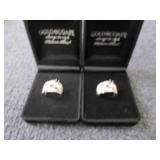 2 Gold Coast Size 9 Cocktail Rings...